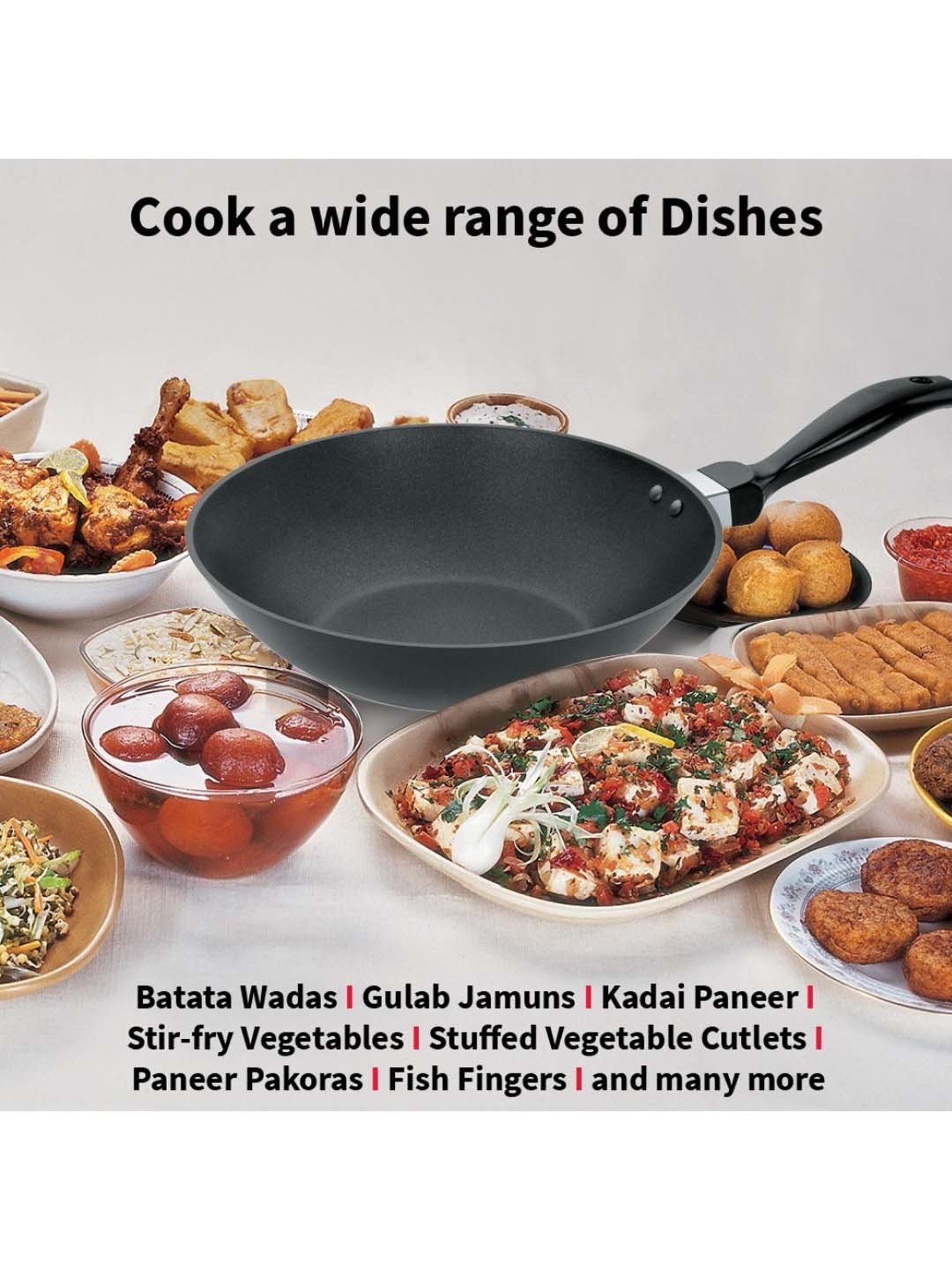 Hawkins Black Hard Anodised 25.7 cm Non-Stick Fry Pan (2 L) - Set of 1