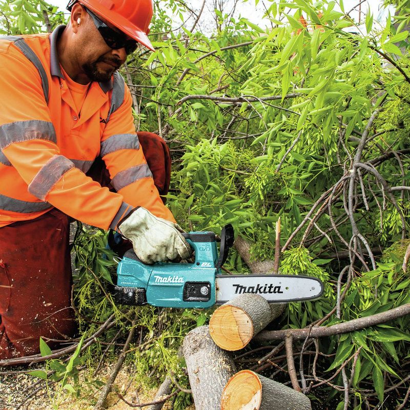 Makita XCU06T 18V LXT Lithium-Ion Brushless Cordless 10 in. Top Handle Chain Saw Kit (5.0Ah)