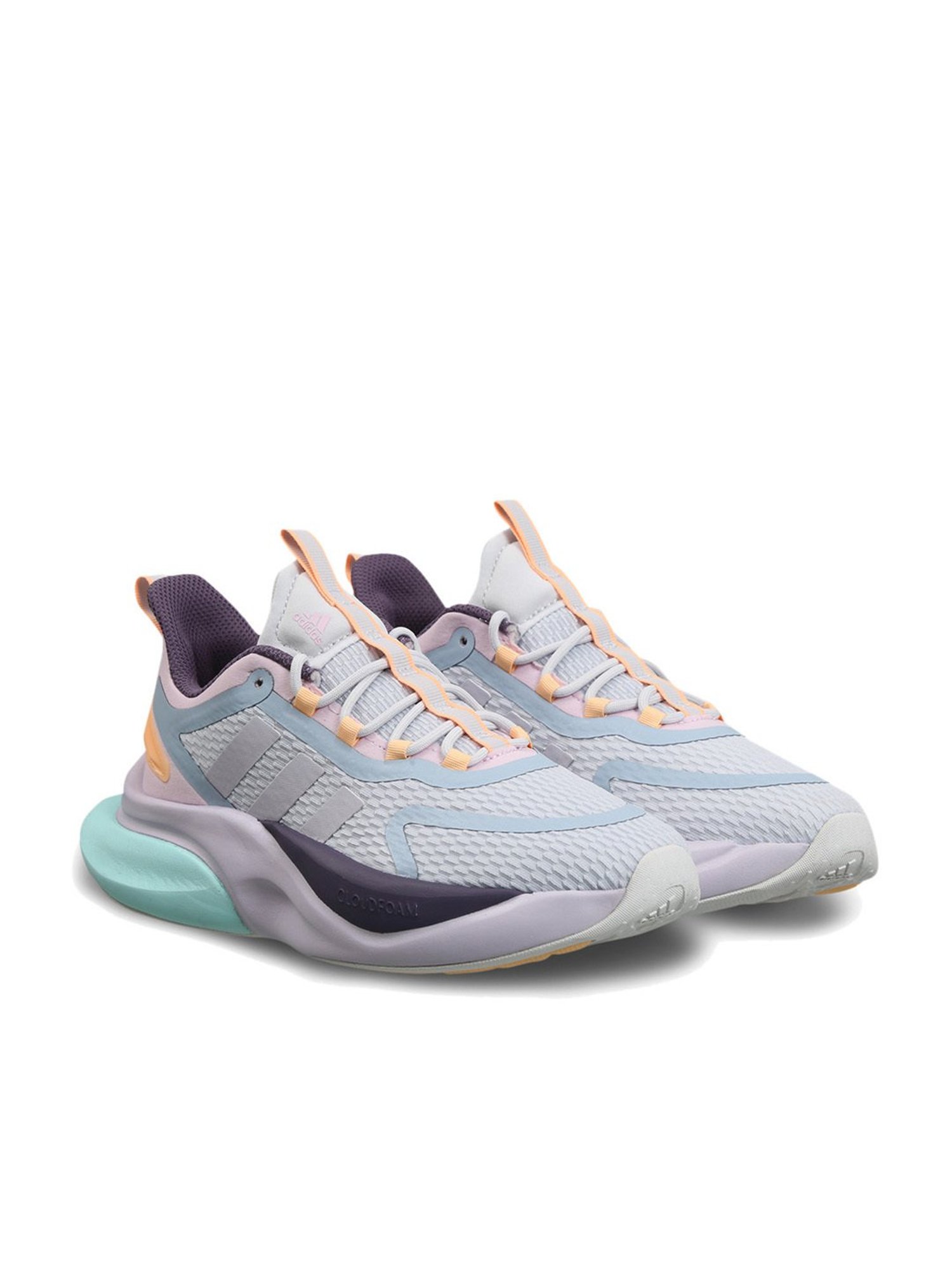 Adidas Women's AlphaBounce + Grey Running Shoes