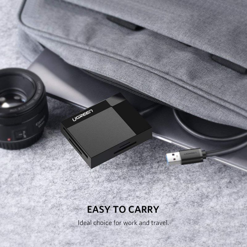 Wanmingtek USB 3.0 SD Card Reader  Card Hub Adapter Compatible CF, CFI, TF, SDXC, SDHC, SD, MMC, Micro SDXC, Micro SD, Micro SDHC, MS, UHS-I for Computer, Macbook,Notebook