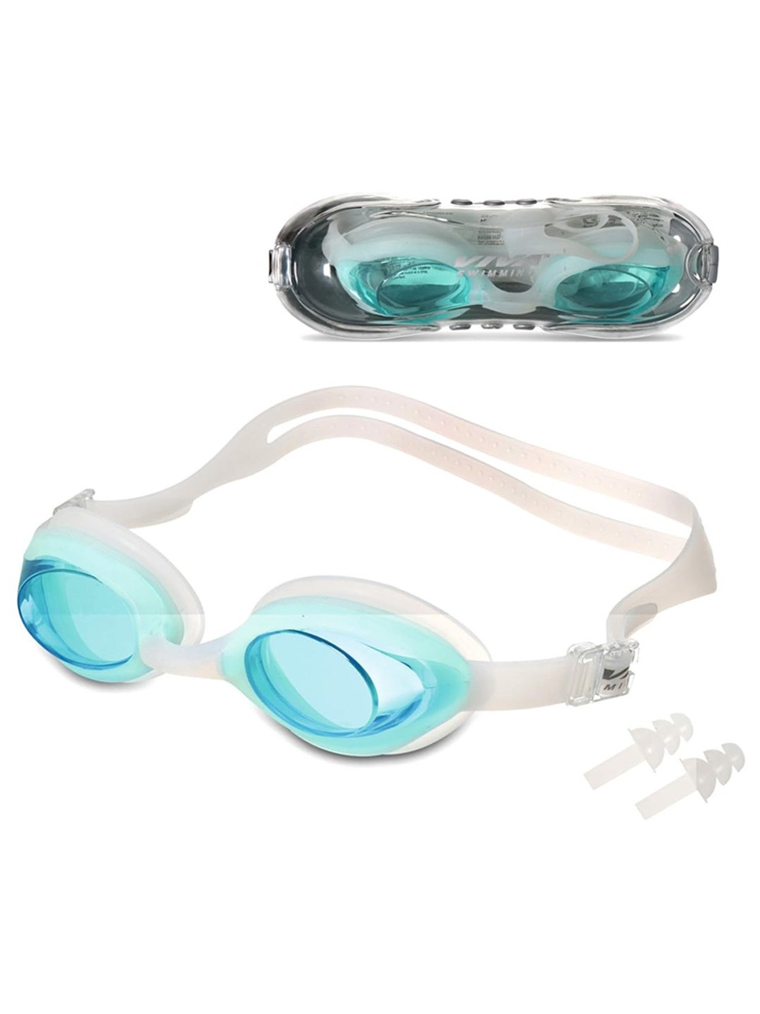Speedo Unisex Adult Aquapulse Pro Mirror-Lens Swim Goggles (Grey)
