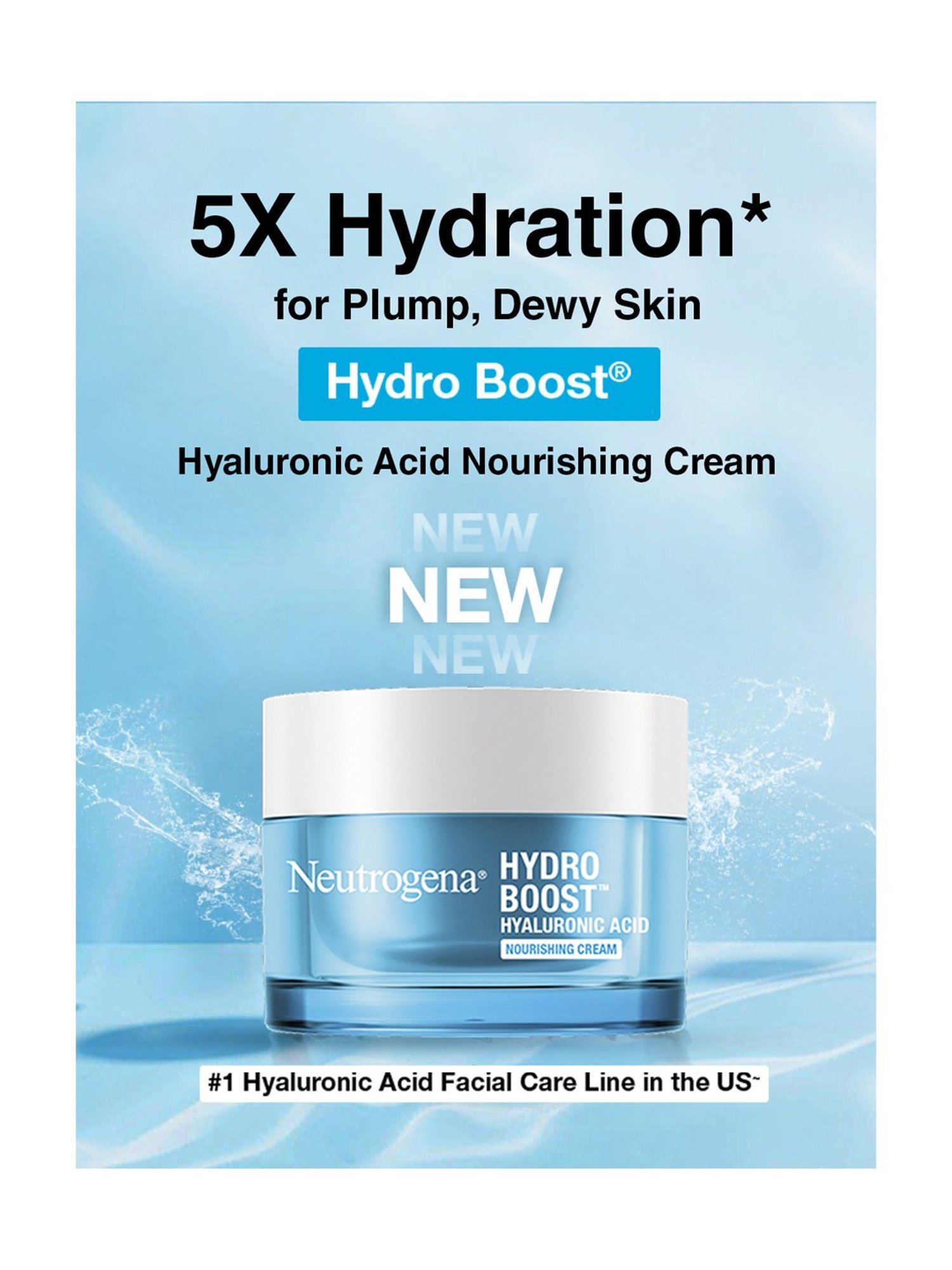 Neutrogena Hydro Boost Hyaluronic Acid Nourishing Cream - 50 gm
