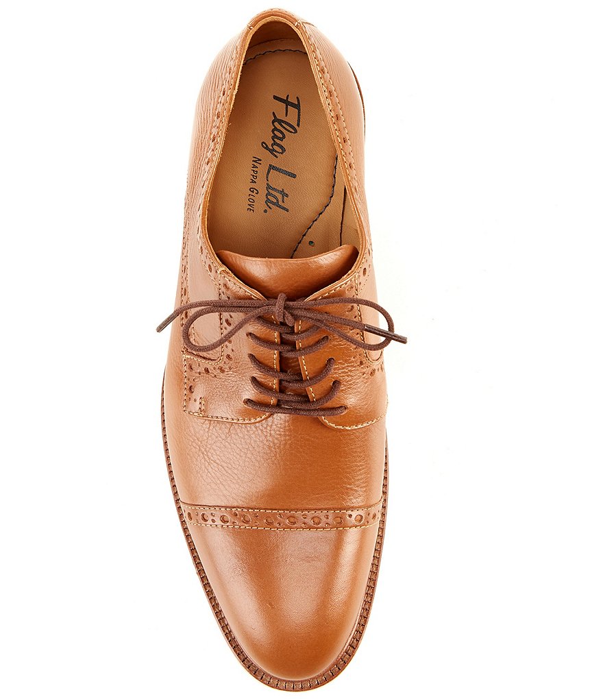 Flag LTD. Men's Shelby Cap Toe Hybrid Oxford Dress Shoes