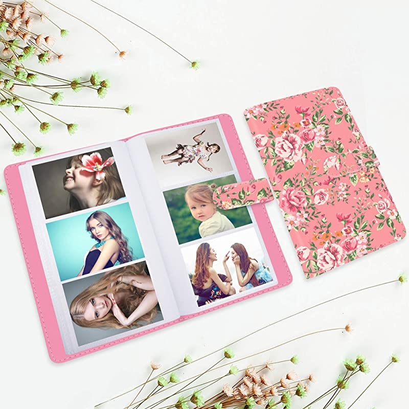 Mini Photo Album Compatible with Fujifilm Instax Mini 7s 8 8+ 9 25 26 50s 70 90 Film Polaroid PIC300 Z2300 Film 3