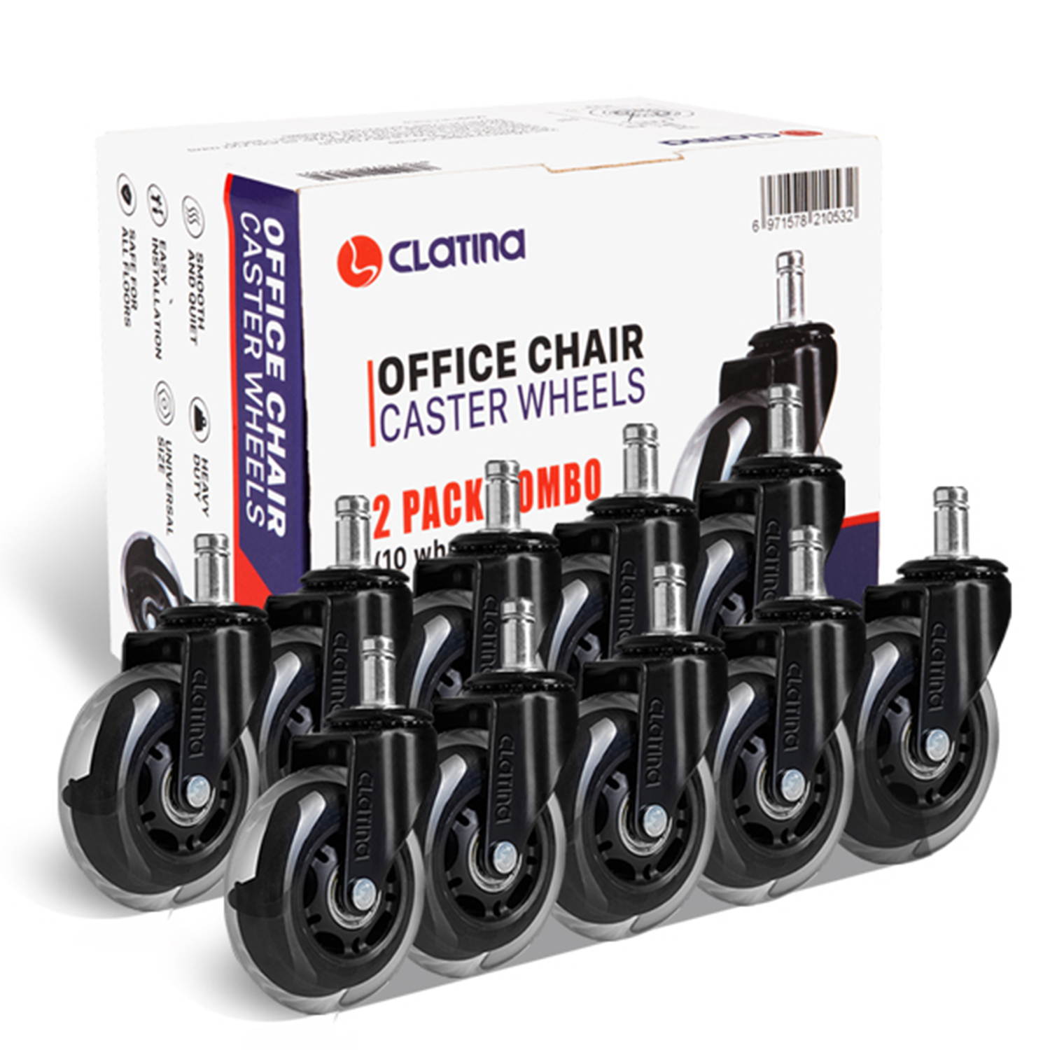 Global Leather Task Chair, Black (8993BK450/550) 