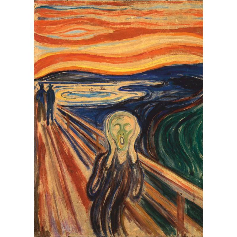 D-Toys The Scream Jigsaw Puzzle - 1000pc