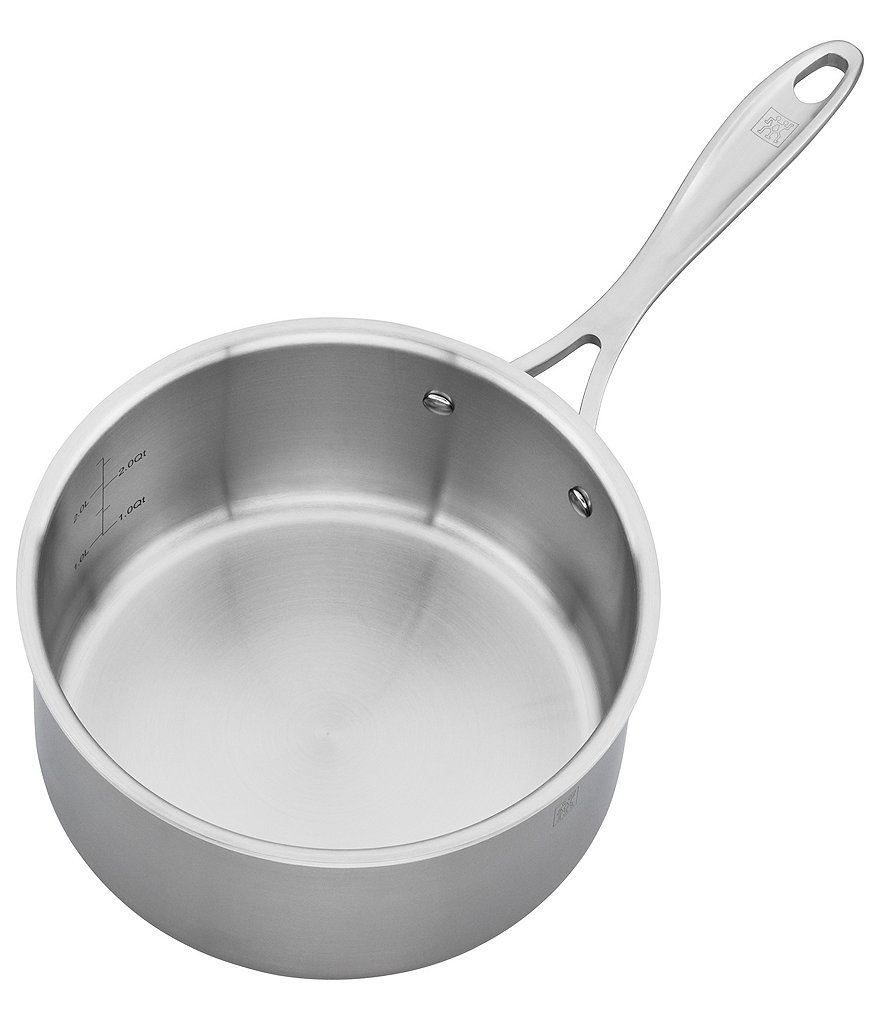 Zwilling Spirit 3-Ply 3-Qt Stainless Steel Covered Saucepan