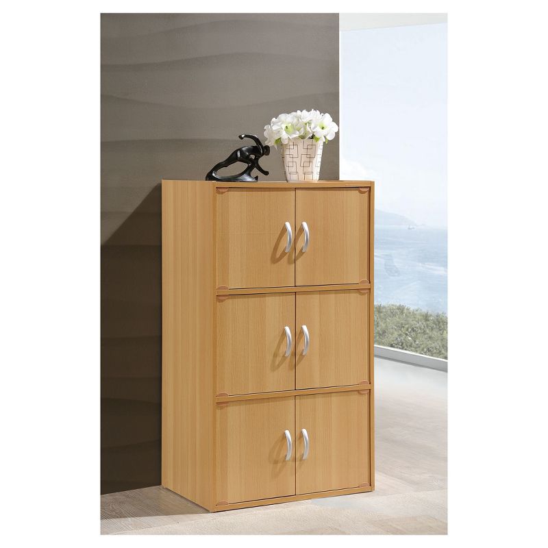 Storage Cabinet Mahogany - Hodedah Import