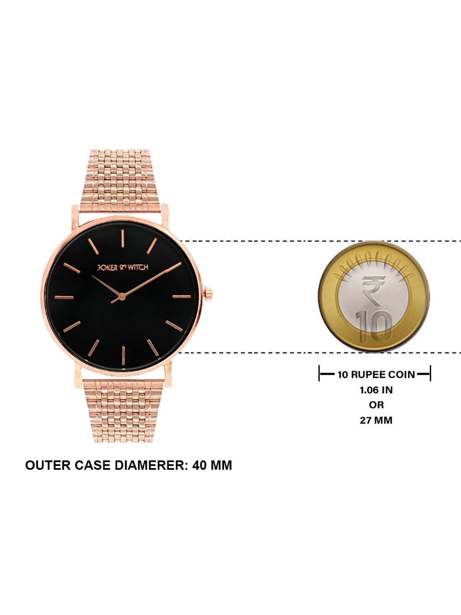 Joker & WItch JWBS603 Analog Watch for Women With Bracelet