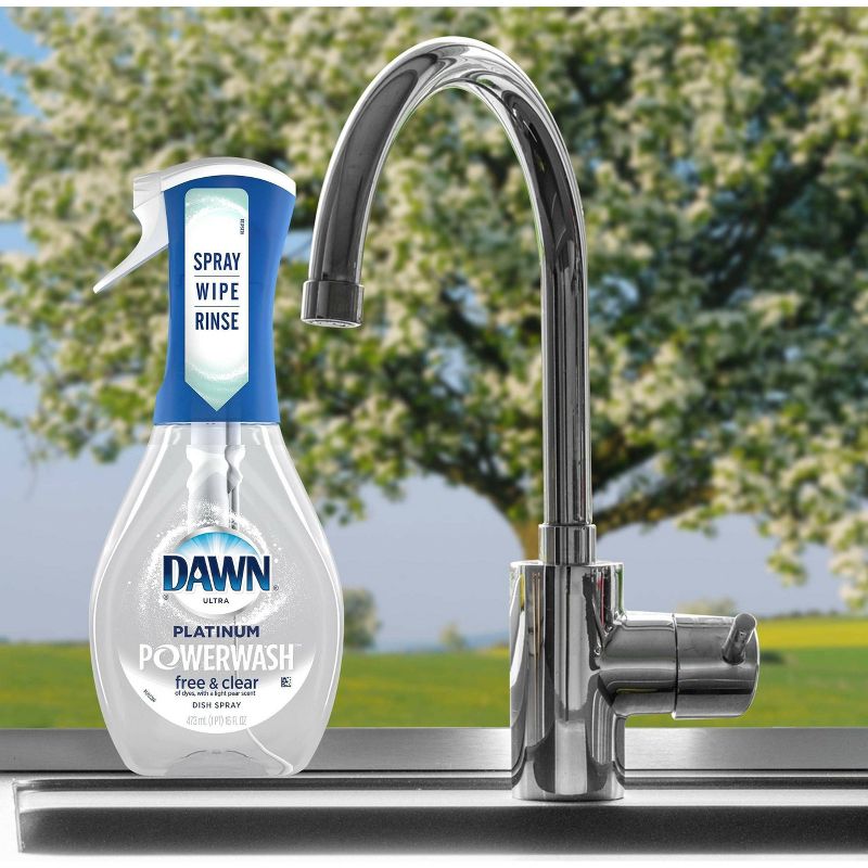 Dawn Platinum Powerwash Spray Free & Clear Starter Kit - 16 fl oz