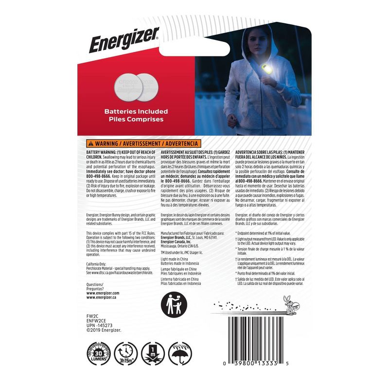 Energizer Wearable LED FlashLight Green