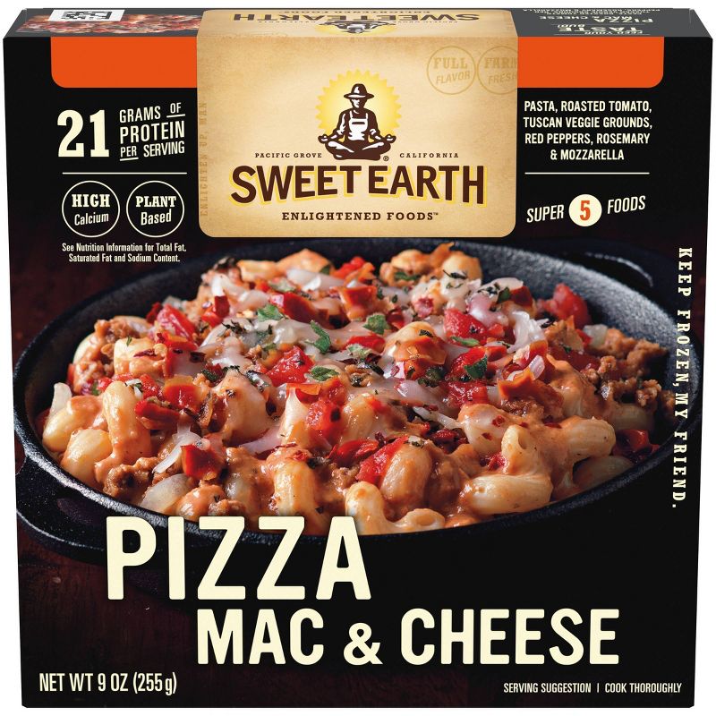 Sweet Earth Natural Foods Frozen Pizza Mac & Cheese - 9oz