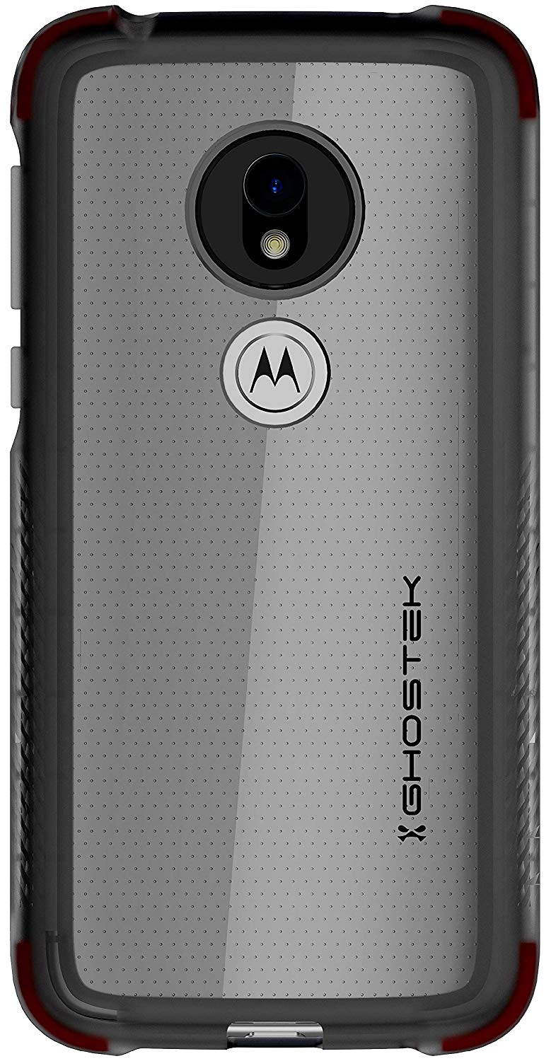Ghostek Covert Clear Moto G7 Play Case with Super Slim Military Grade Armor Design Shockproof Heavy Duty Protection Scratch Resistant Back and Non-Slip Grip 2019 Moto G7 Play (5.7 Inch) - (Clear)