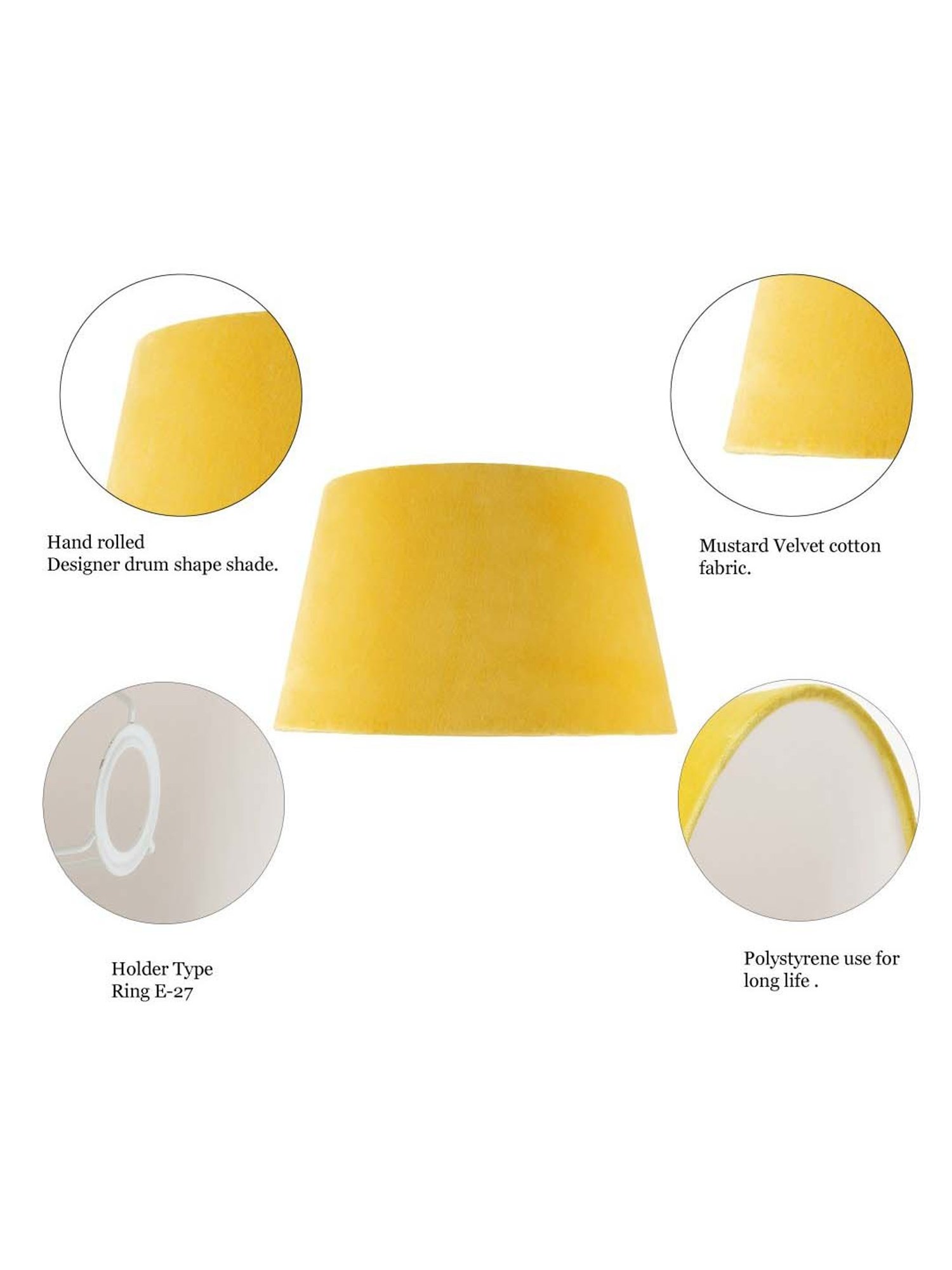 Large Rectangle Natural Lampshade Linen - Project 62™