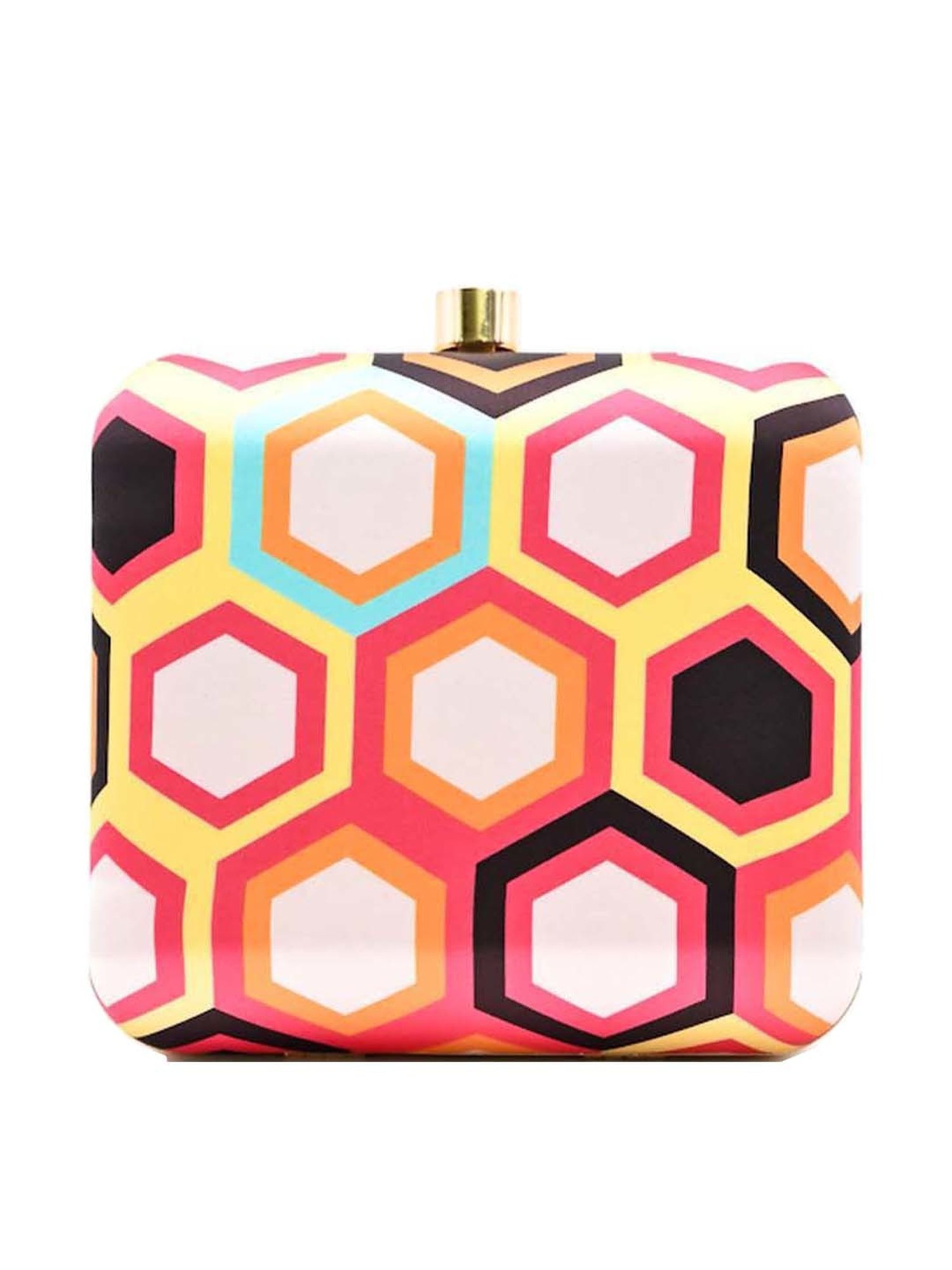 Sugarcrush Multicolor Printed Clutch