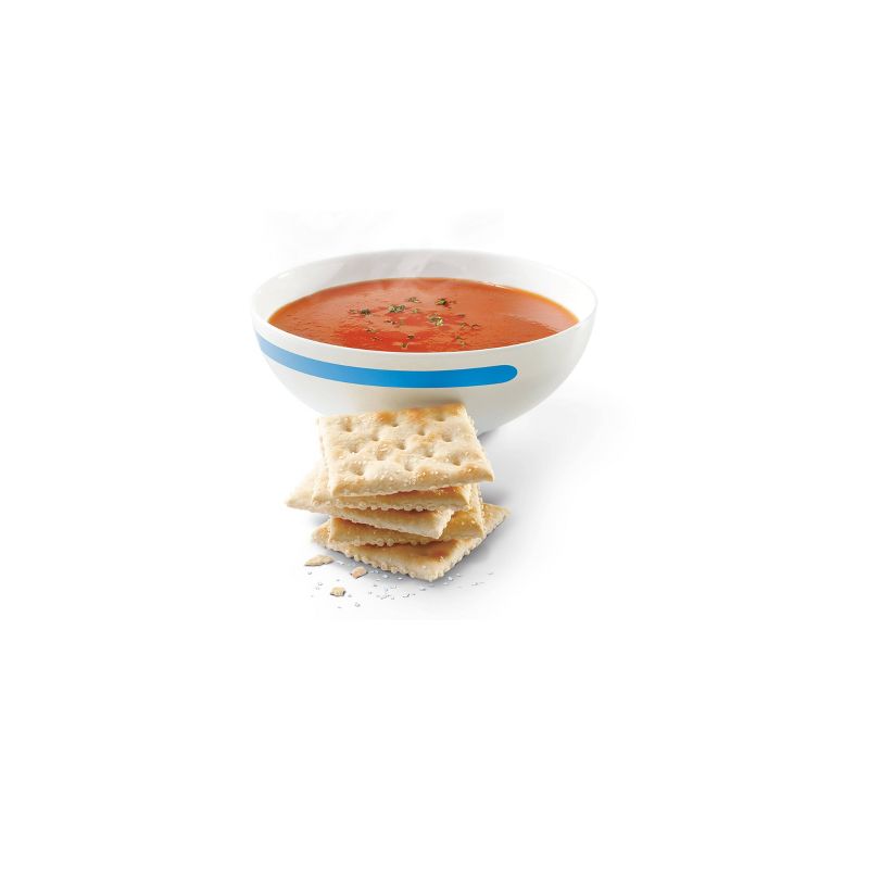 Premium Saltine Crackers with Unsalted Tops - 1lb