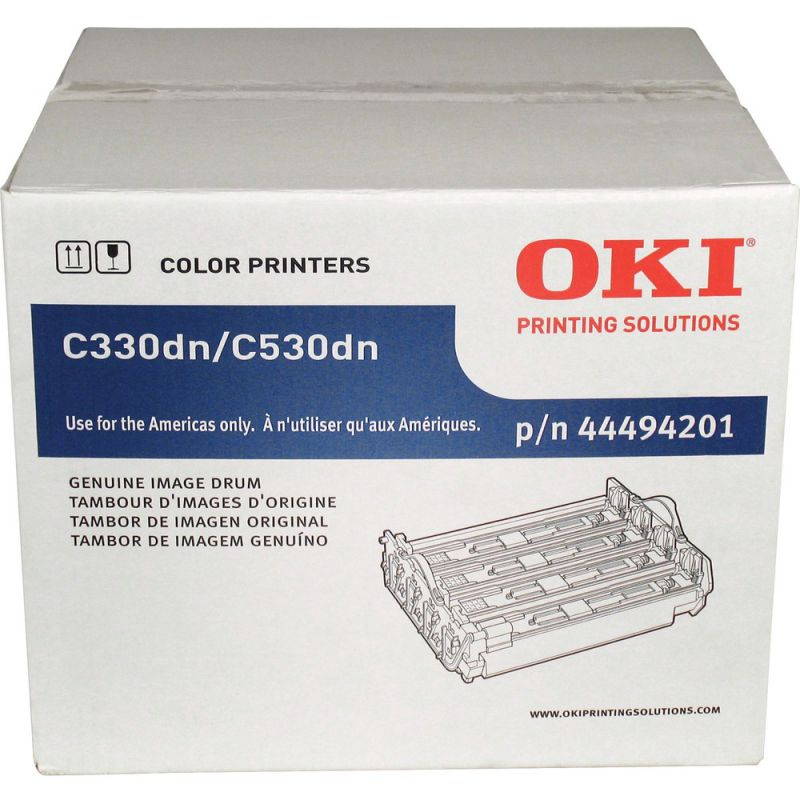 Oki 44494201 Drum 20 000 Page-Yield Black