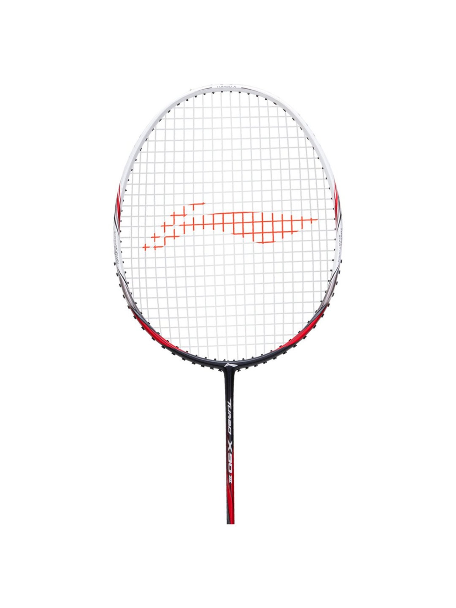 Li-Ning Turbo X III Badminton Racket (White) Size - Medium