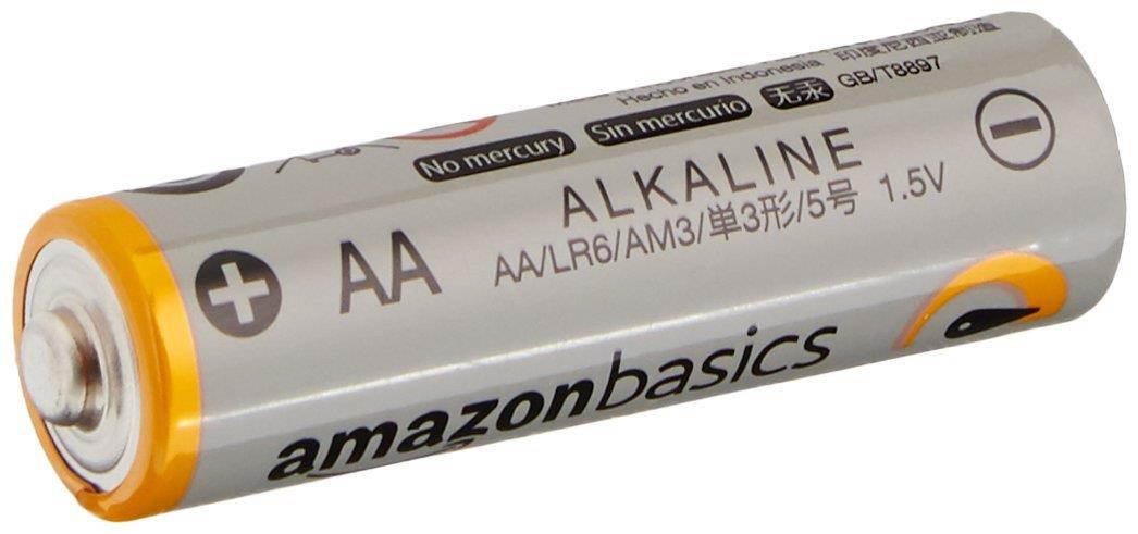 AmazonBasics AA Performance Alkaline Batteries (48-Pack)