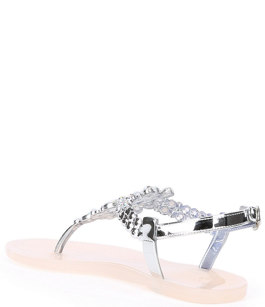 Carvela Kory Gemstone Embellished Detail Sandals