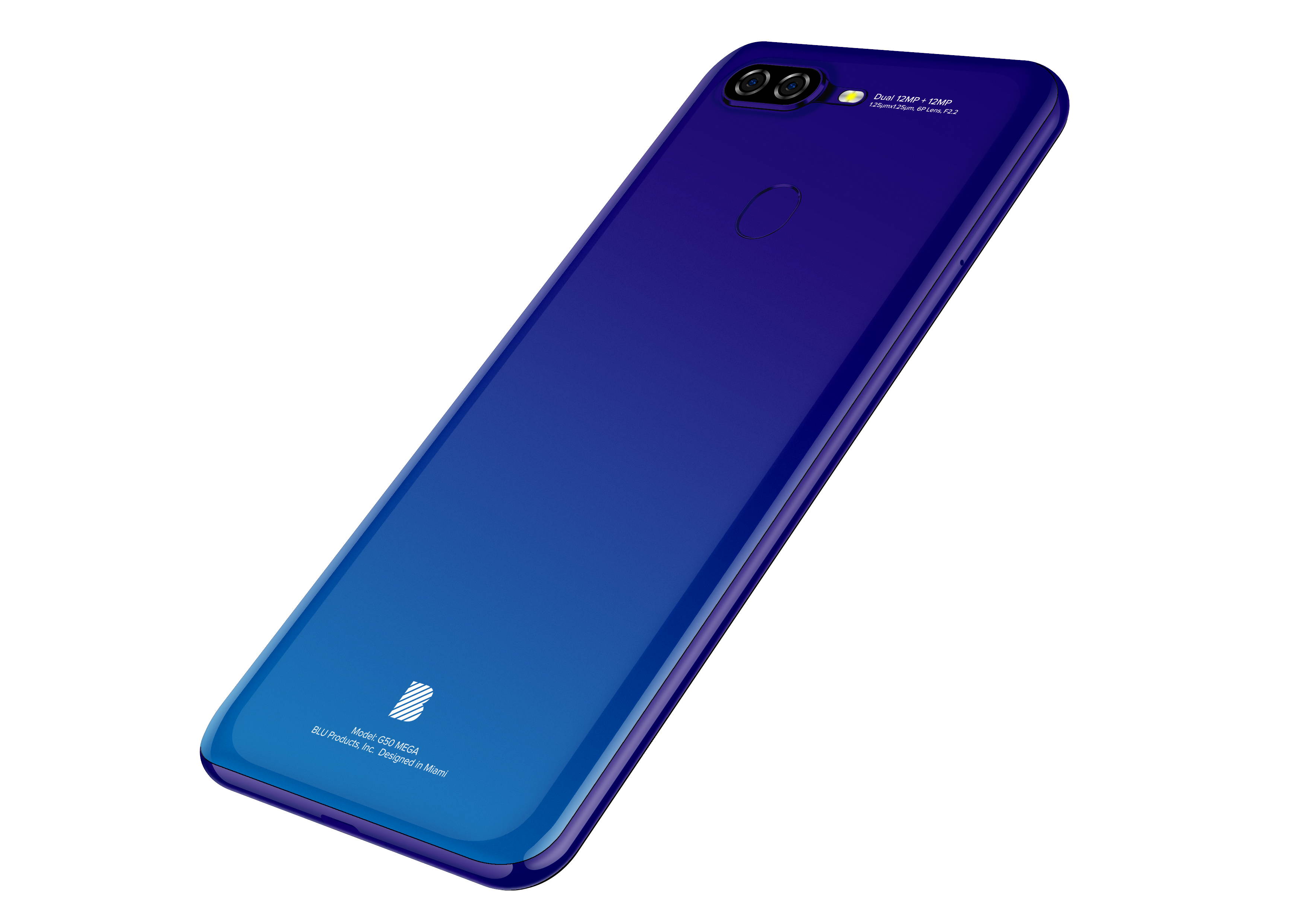 BLU G50 Mega G0390WW 32GB GSM Unlocked Android Smart Phone - Red