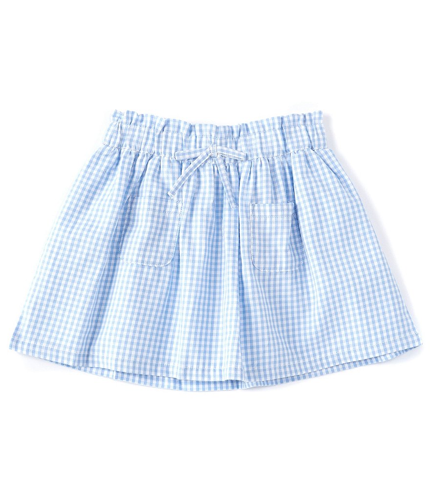 GB Girls Little Girls 2T-6X Smocked High Waisted Mini Skirt