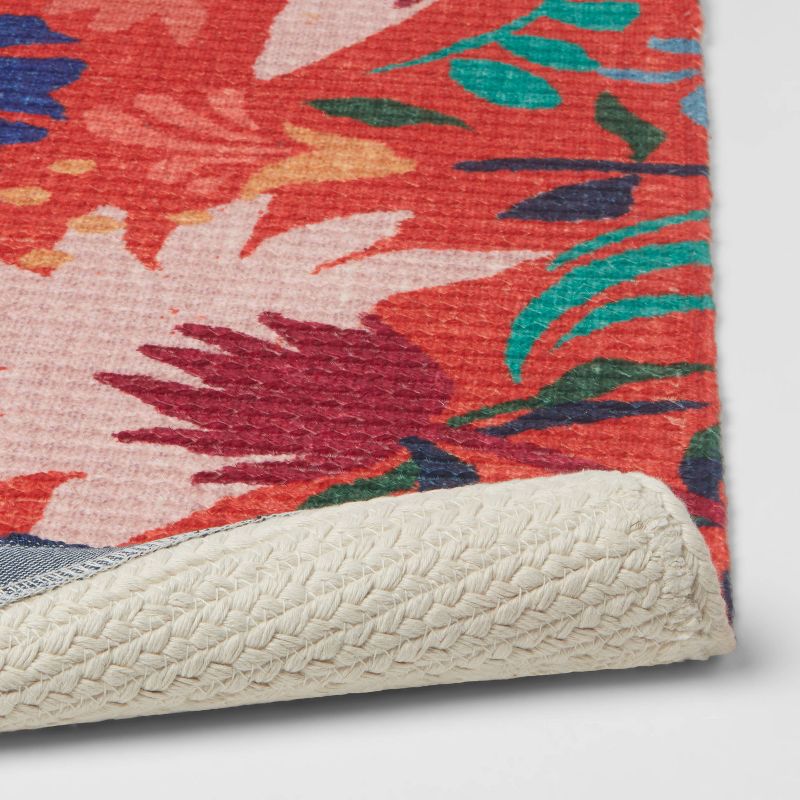 34" x 20" Floral Braided Rug - Opalhouse™