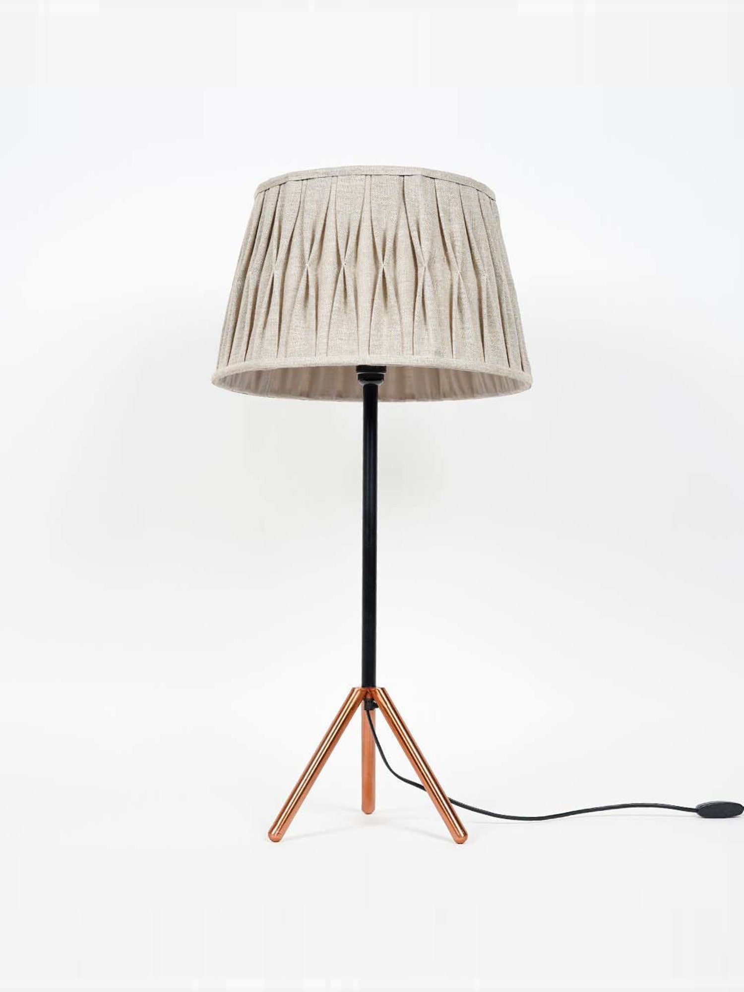 DecorativeRay Red PVC Study Table Lamp - Set of 1