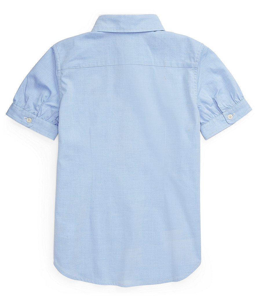 Polo Ralph Lauren Big Girls 7-16 Oxford Button-Down Shirt