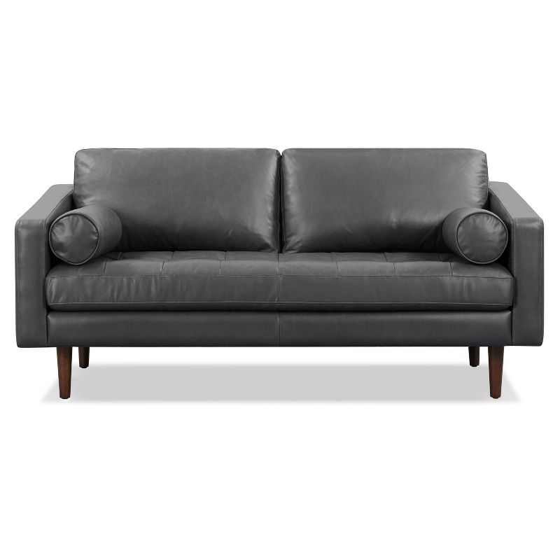 72" Kensington Apartment Sofa Slate Gray - Poly & Bark