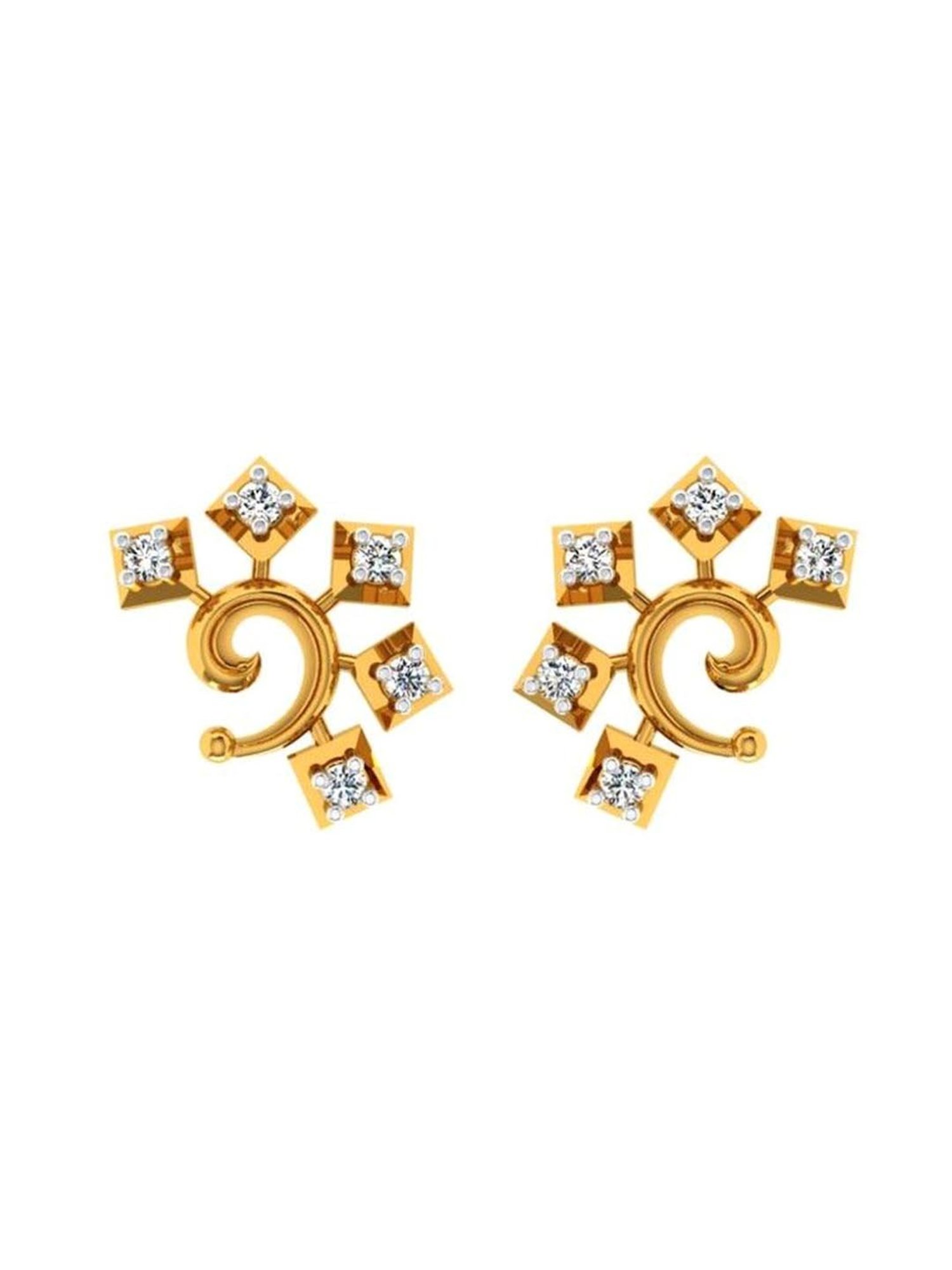 P.C. Chandra Jewellers 22k Gold Earrings for Women