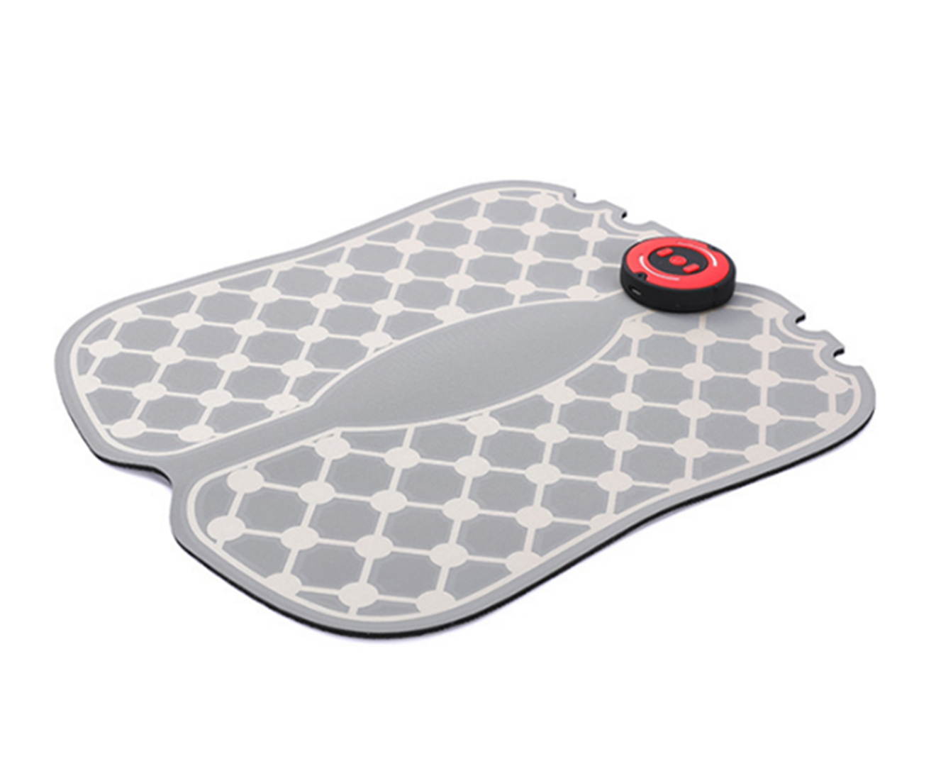 Select Mall Household Portable EMS Foot Massager Foldable Foot Acupuncture Foot Instrument with Wireless Remote Control