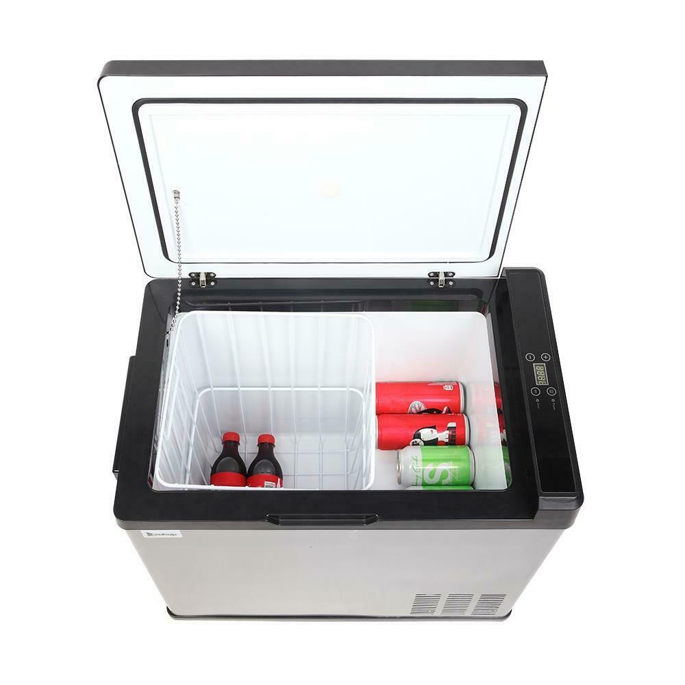 Portable 54QT Car Fridge Freezer Cooler Mini Refrigerator 12V/24V -13~68?