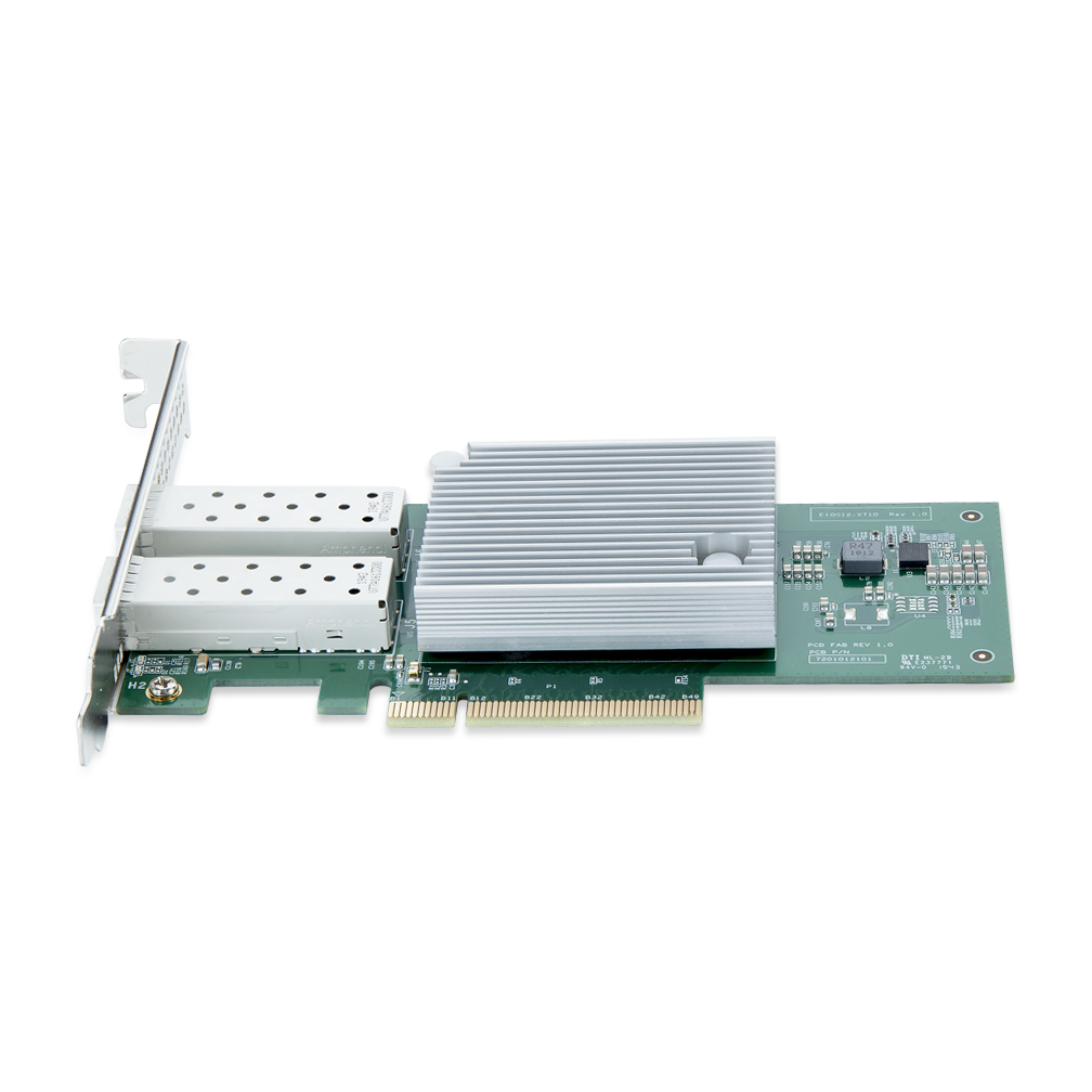 10Gb PCI-E NIC Network Card, Dual SFP+ Port, PCI Express Ethernet Lan Adapter Support Windows Server/Windows/Linux/ESX, Compare to Intel X710-DA2