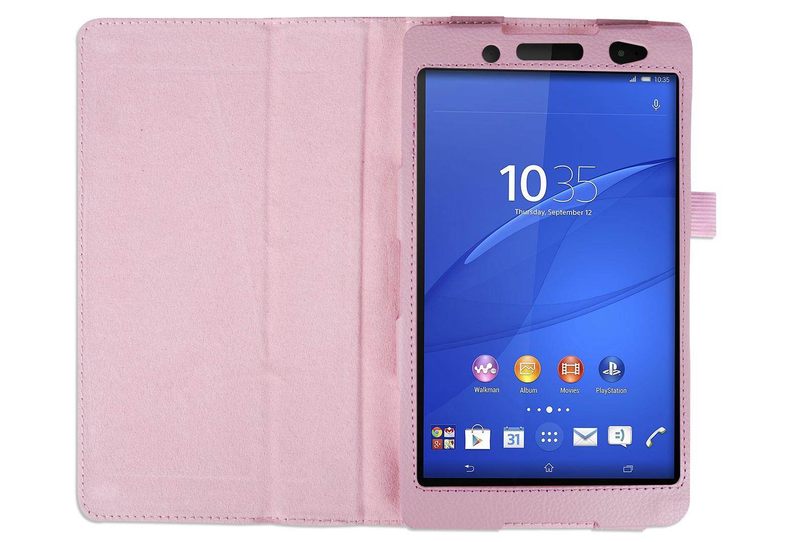 Hellfire Trading Magnetic PU Leather Case Cover for Sony Z3 8" Tablet Compact - Blue