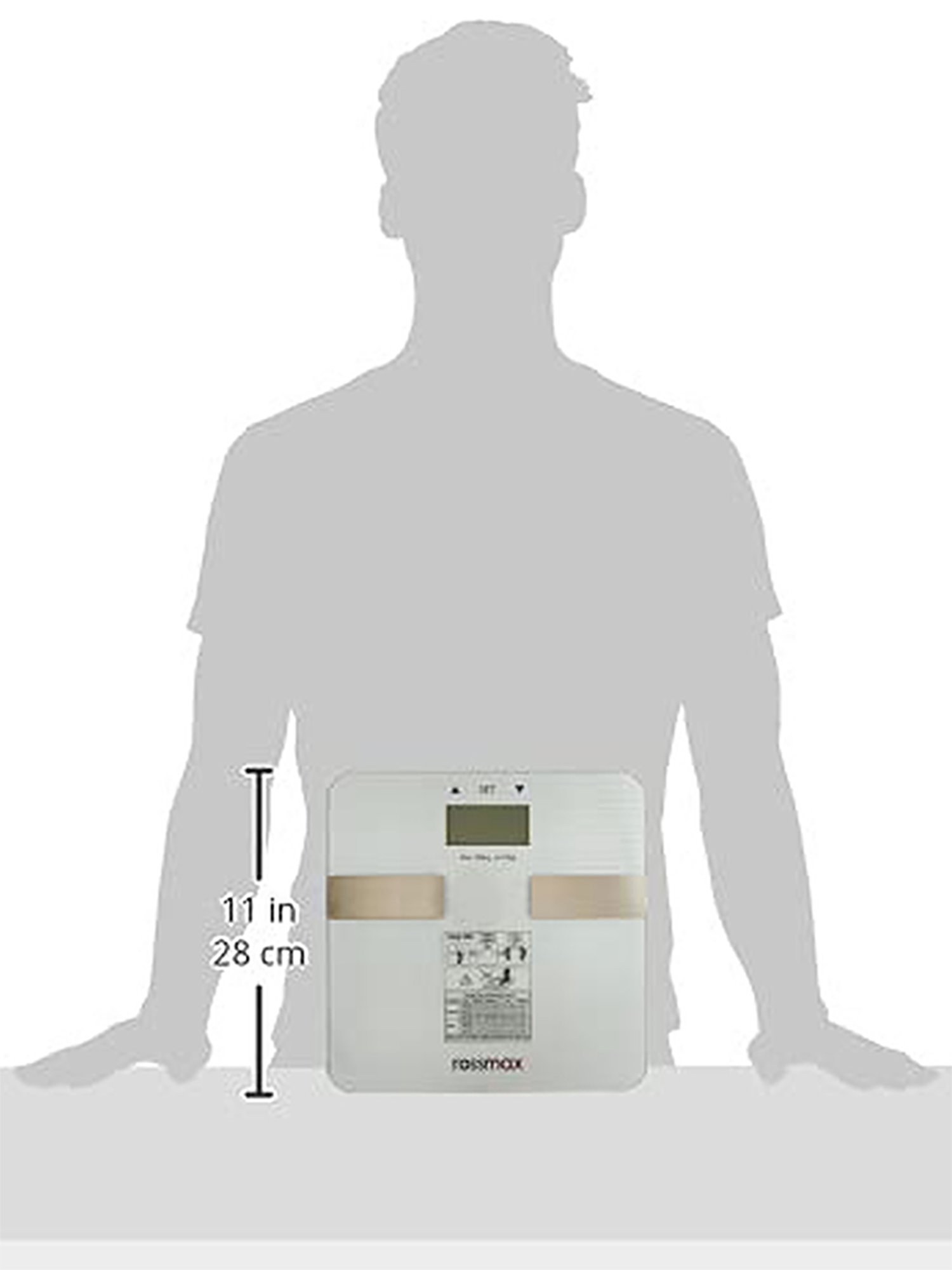 Rossmax WF260 Body Fat Monitor (Silver)