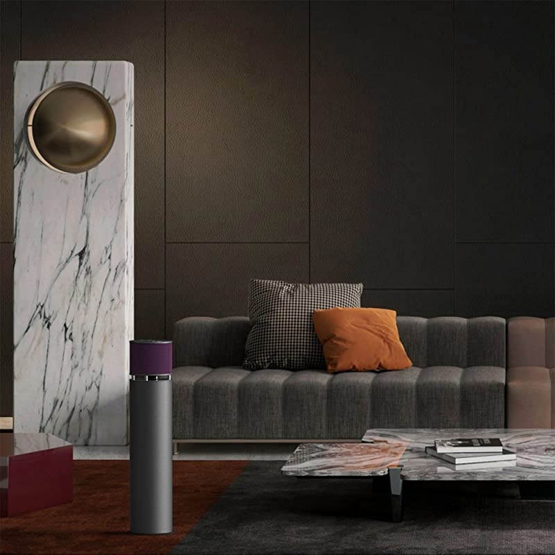 100W Bluetooth Speaker,  E600 High Power Wireless Speaker with Super Bass Subwoofer and 360 Sound for Home Office Party Outdoor (Gray)