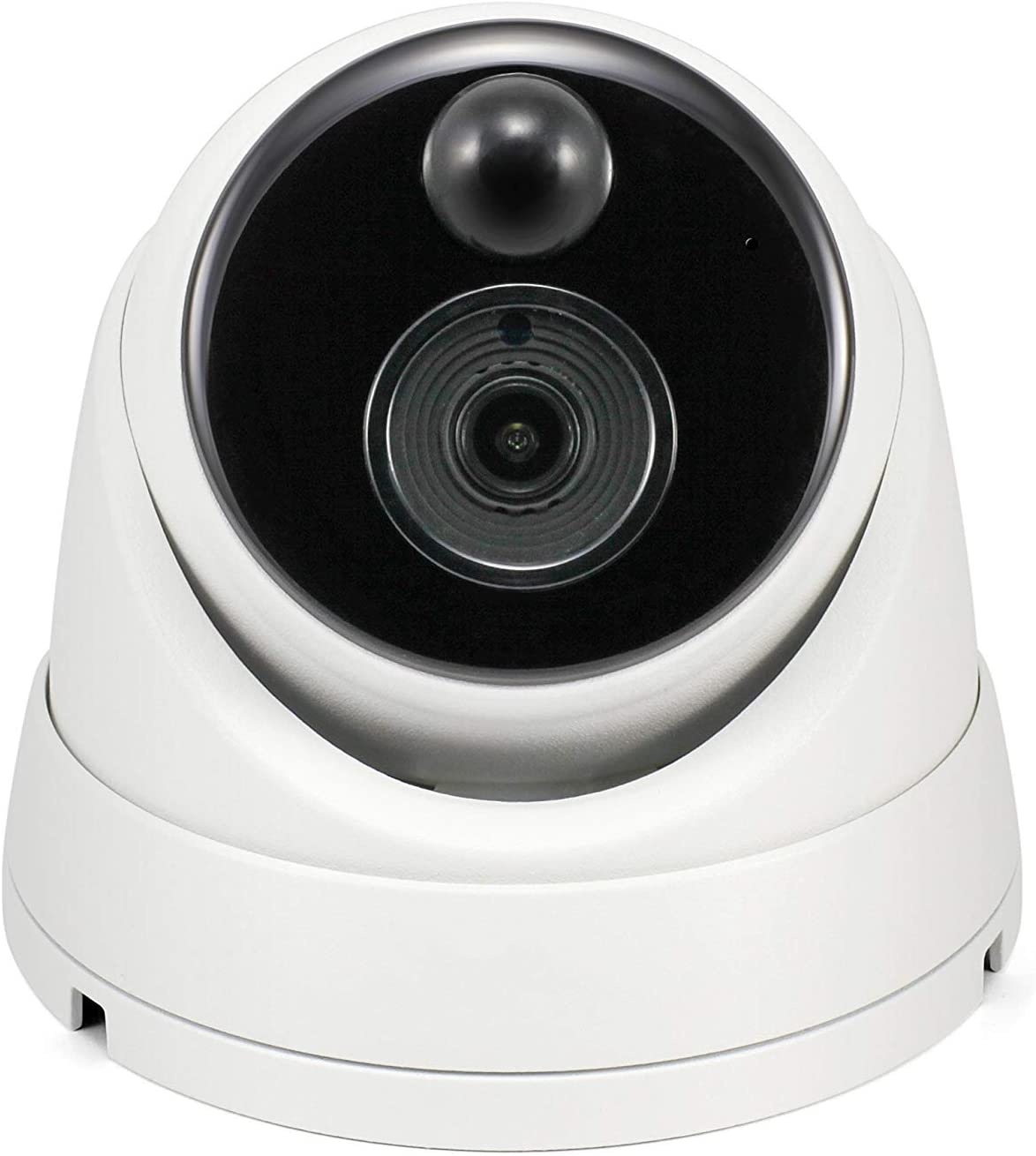 Swann 5MP Dome NVR Security Camera with Heat & Motion Sensing + Night Vision, 5MP Super HD Dome Camera | SWNHD-866MSD (SWNHD-866MSD-US)