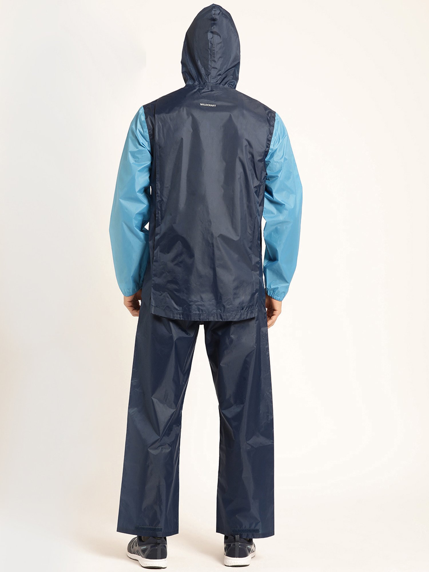 Wildcraft Navy Hooded Raincoat Set
