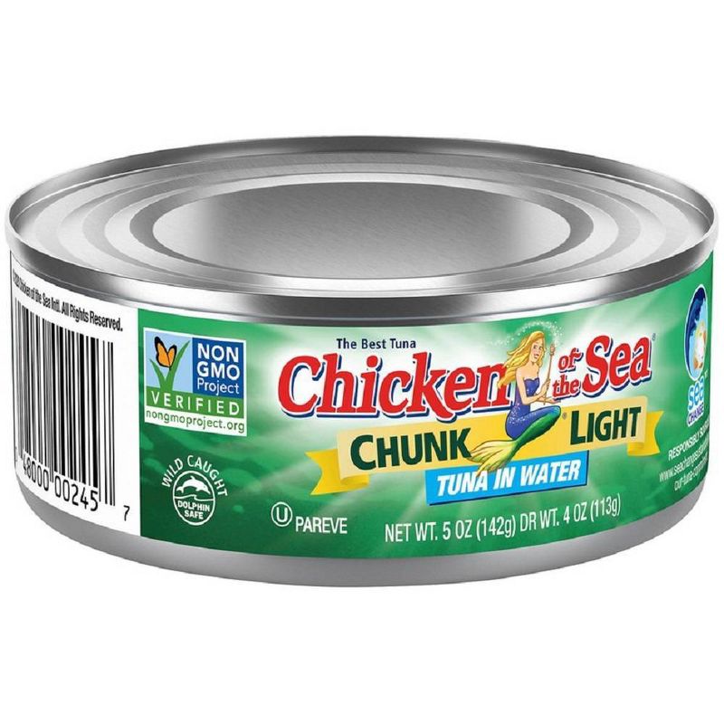 Chicken of the Sea Chunk Light Tuna in Water - 5oz