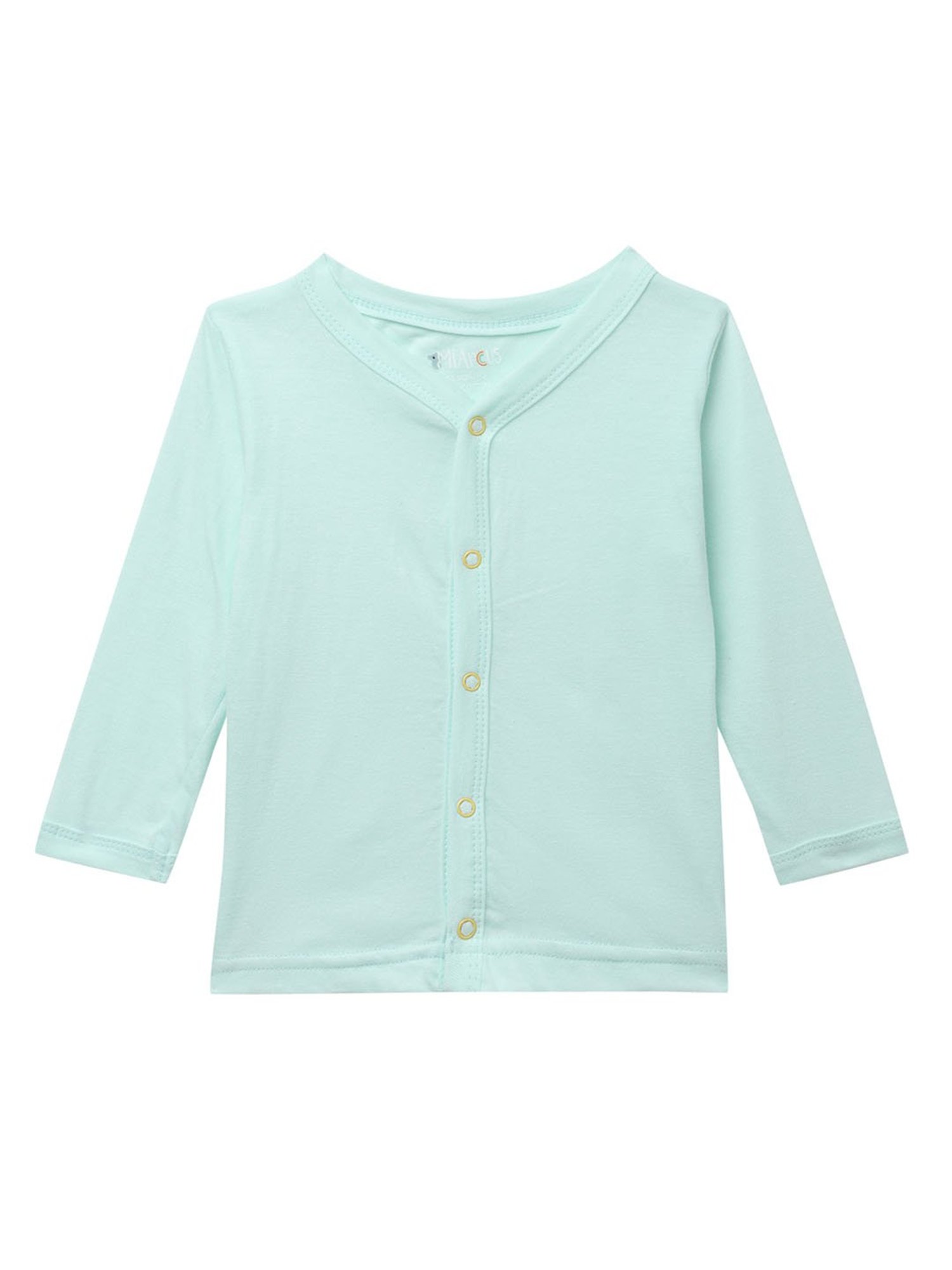 MiArcus Kids Green Printed 2 Full Sleeve Tee & Pajama