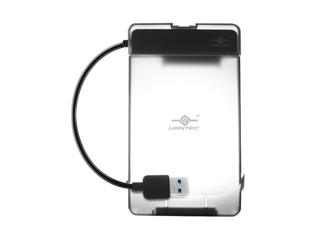VANTEC CB-STU3-2PB USB 3.0 to 2.5" SATA HDD Adapter with Case