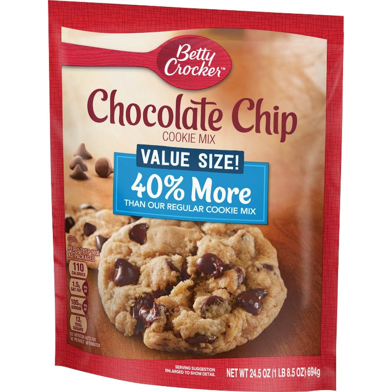 Betty Crocker Chocolate Chip Cookie 40% more - 24.5oz