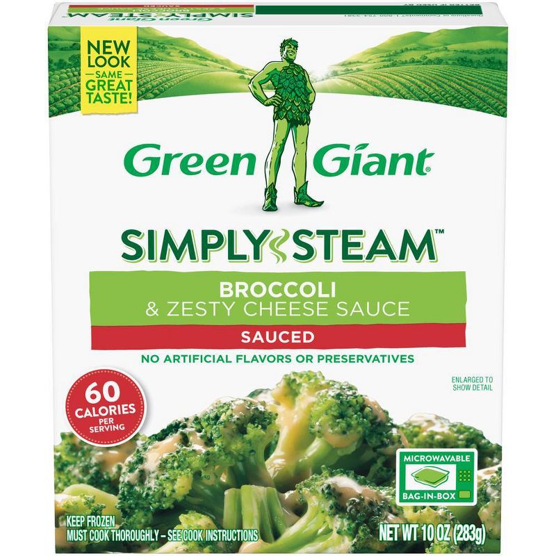 Green Giant Steamers Frozen Broccoli & Cheese Sauce - 10oz