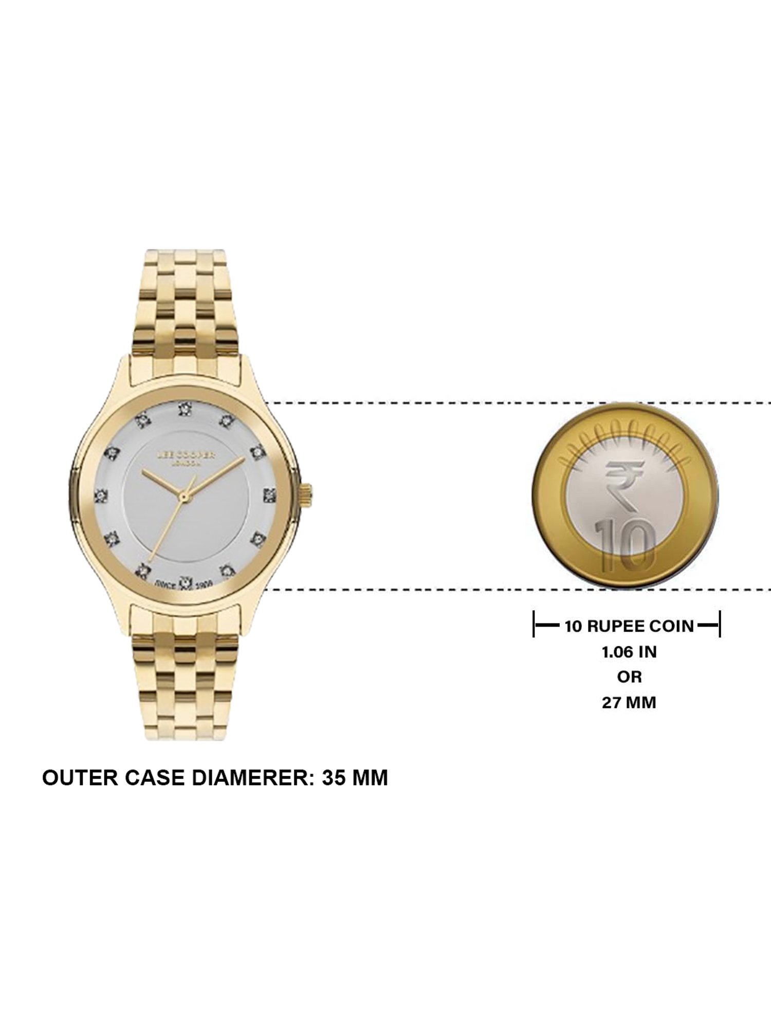 Lee Cooper LC07867.130 Analog Watch for Women