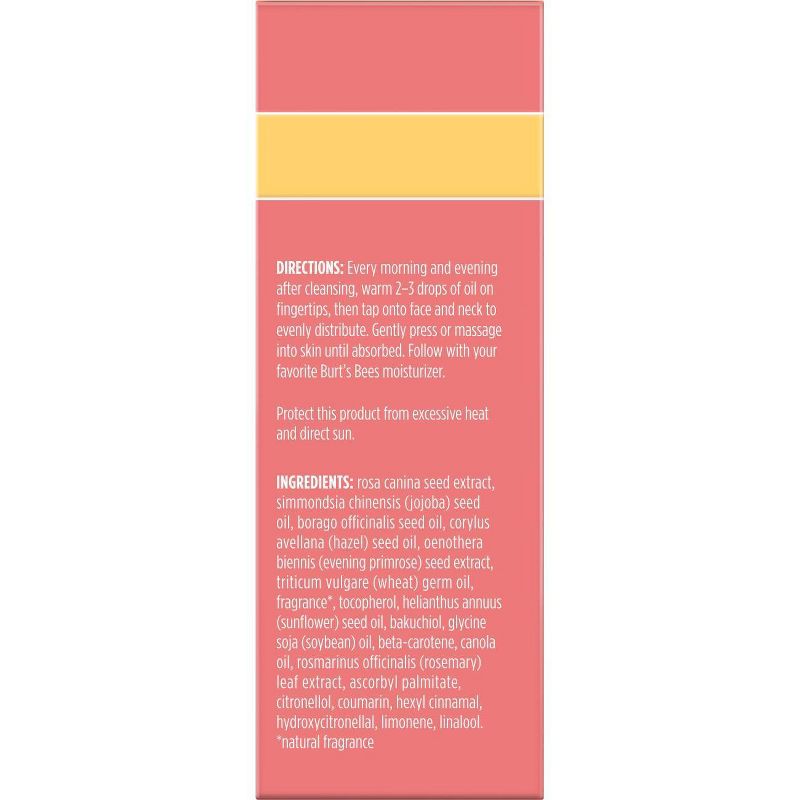 Burt's Bees Complete Nourishment Facial Oil - 0.51 fl oz