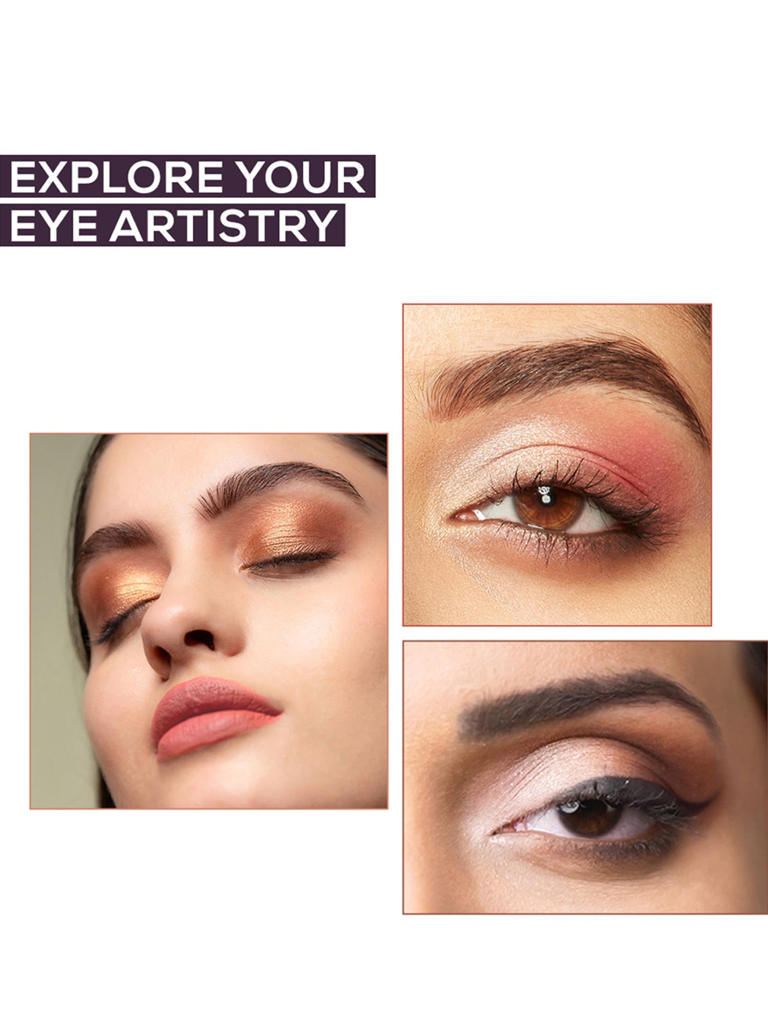 Chambor Studio Pro Metallic Eyes Eye Shadow Palette Make Up 002 - 8.4 gm