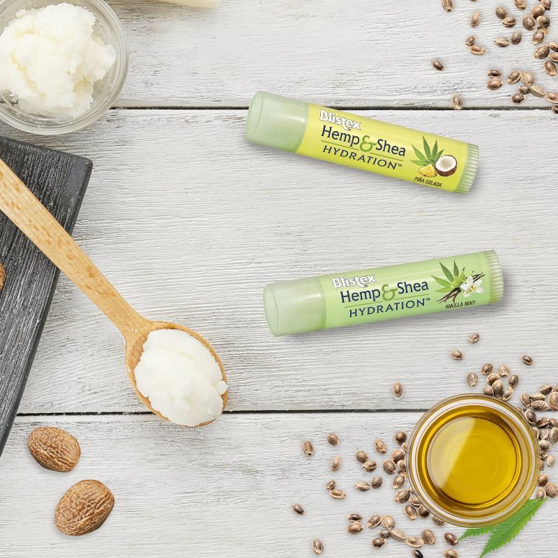 Blistex Hemp and Shea Hydration - 0.3oz