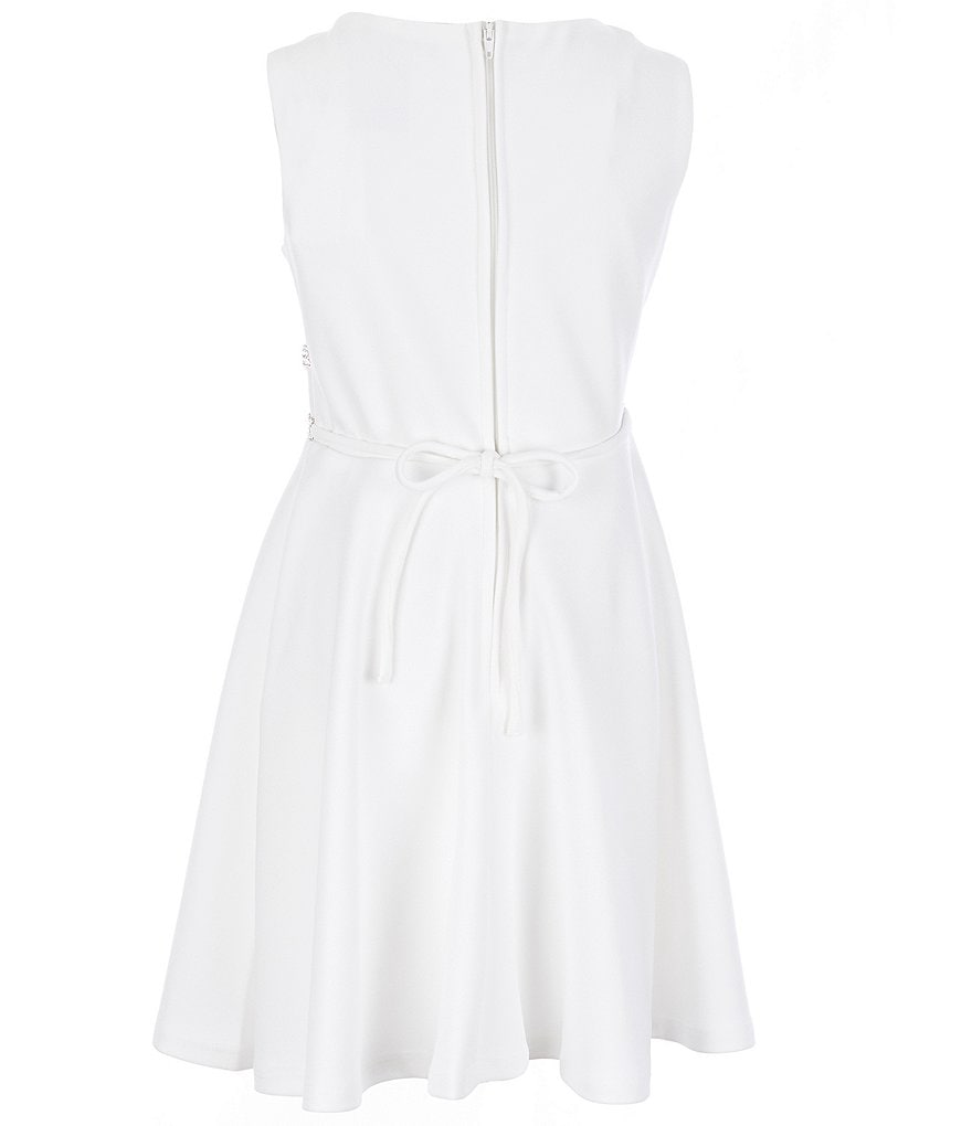 Xtraordinary Big Girls 7-16 Infinity-Waist Fit-And-Flare Dress