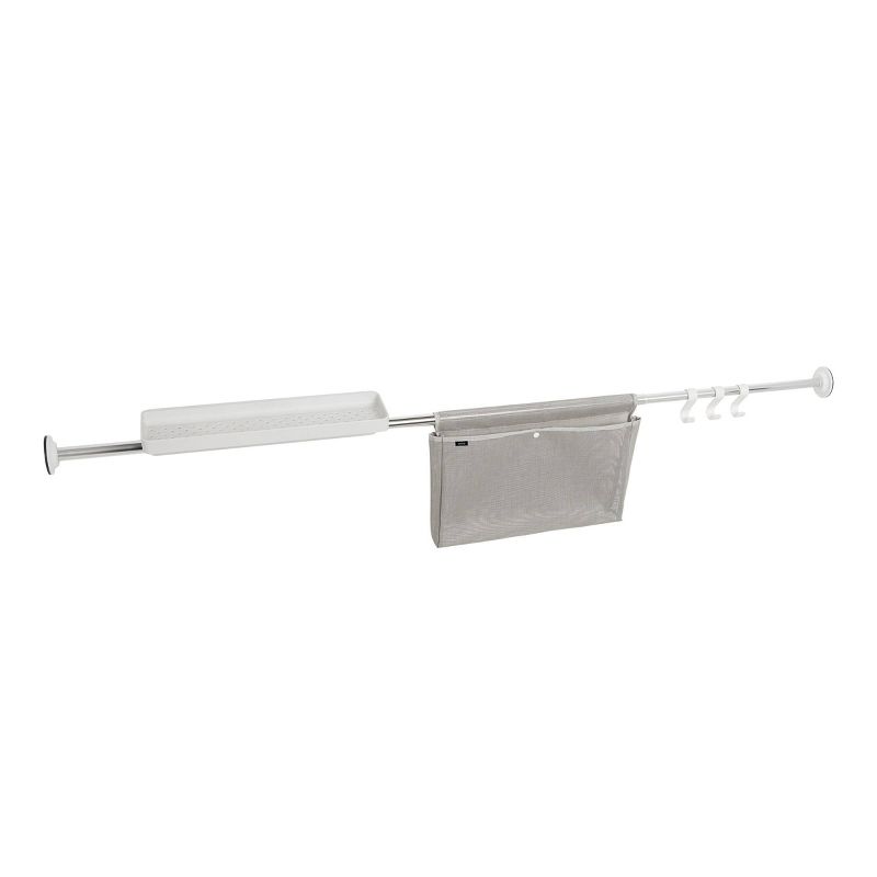 Sure-Lock Storage Tension Rod Chrome - Umbra